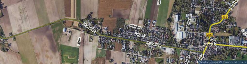 Zdjęcie satelitarne Kalinowa ul.